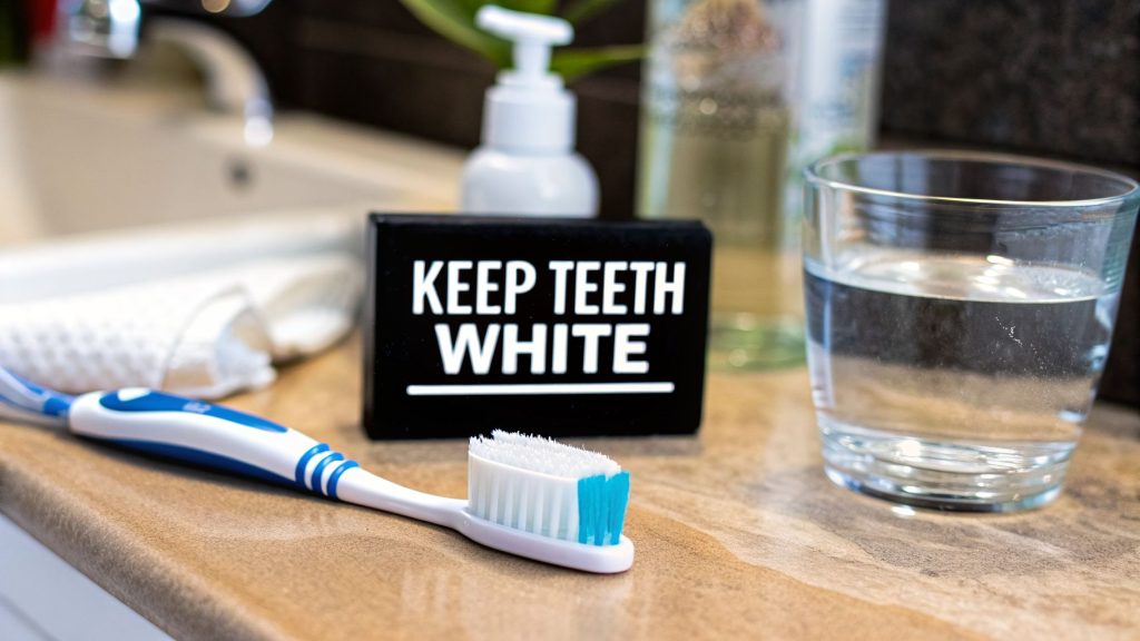 How To Keep Teeth White After Whitening Oral Hygiene 1024x576