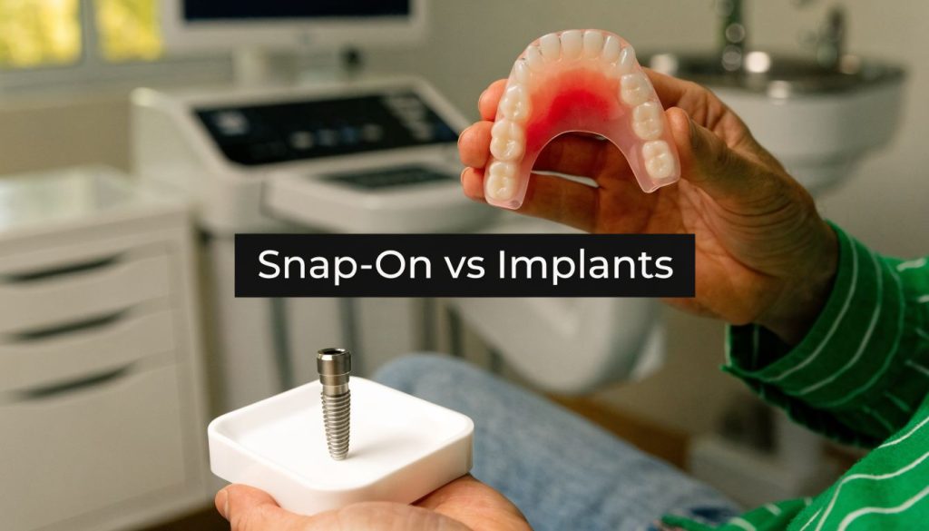 Snap On Dentures Vs Implants Dental Implants 1024x585