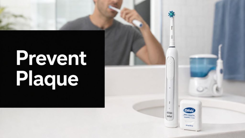 How To Prevent Plaque Buildup Dental Care 1024x576