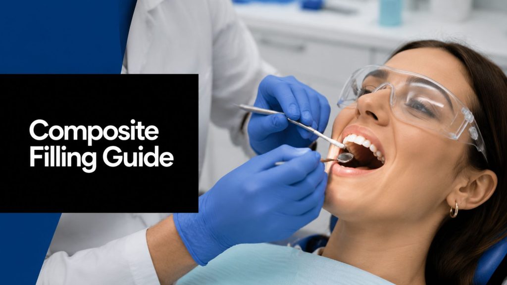 Composite Tooth Filling Procedure Dental Exam 1024x576