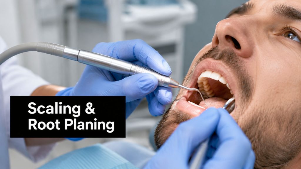 Scaling And Root Planing Procedure Dental Cleaning 1024x576
